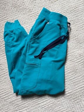 Teal Jogger Pants small